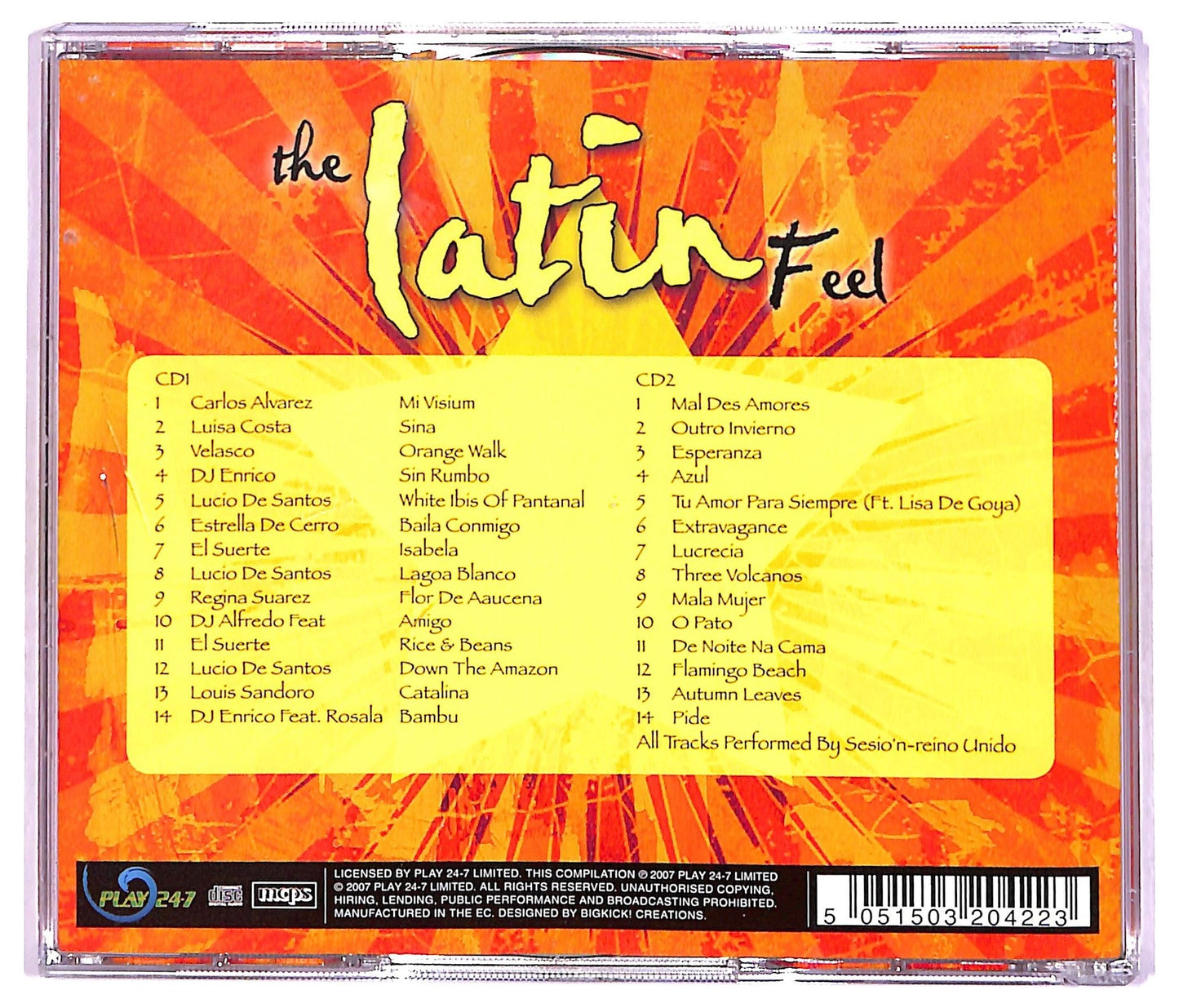 EBOND Various - The Latin Feel CD CD087015