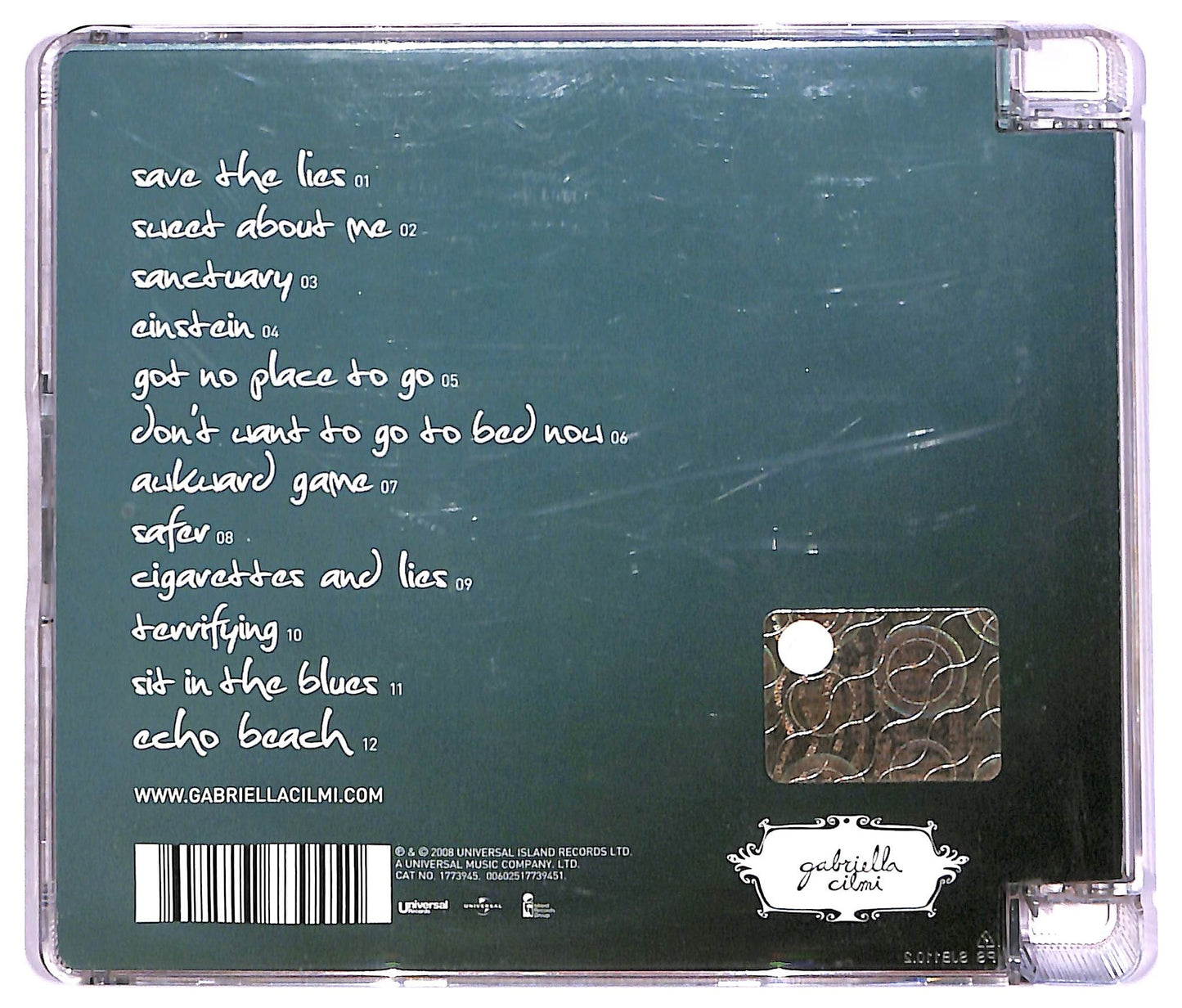 EBOND Gabriella Cilmi - Lessons To Be Learned CD CD087112