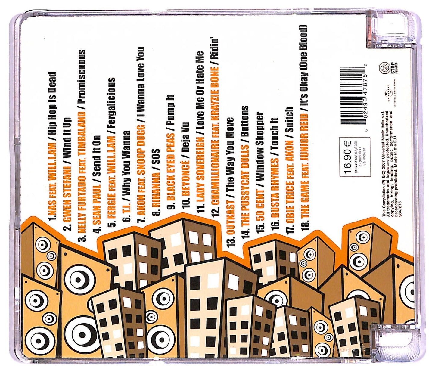 EBOND Various - Hip Hop Don't Stop CD CD087155