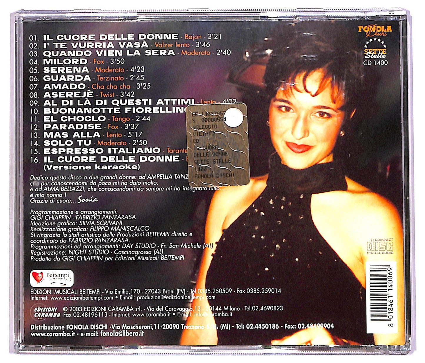 EBOND Sonia - il cuore delle donne CD CD087314