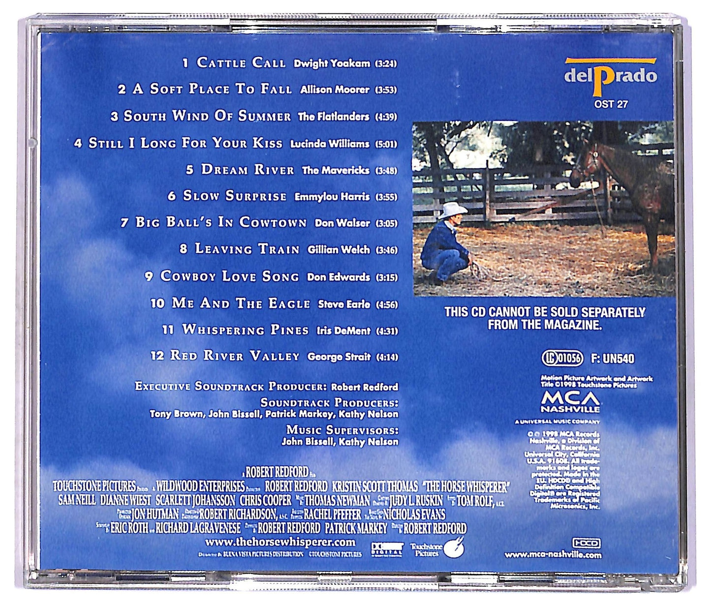 EBOND Thomas Newman - The Horse Whisperer - Original Score CD CD087327