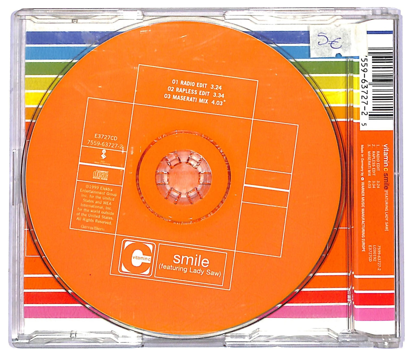 EBOND Vitamin C Featuring Lady Saw - Smile CD CD087342