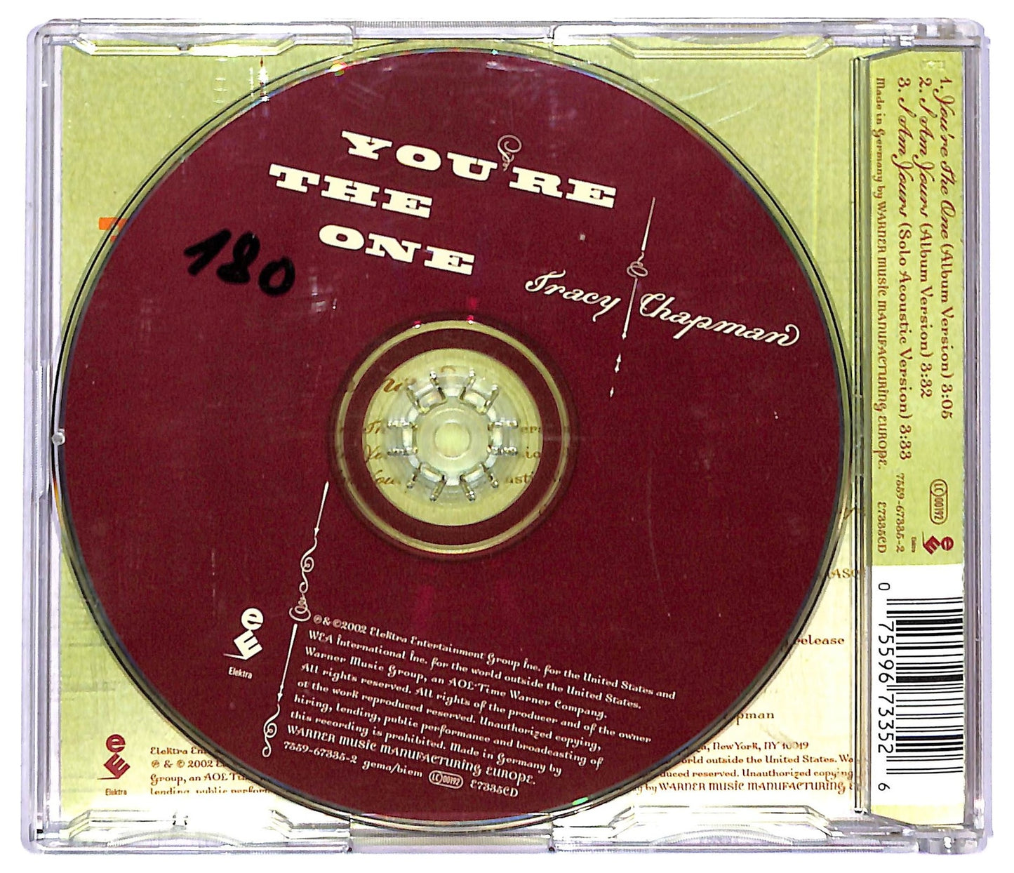 EBOND Tracy Chapman - You're The One CD CD087360