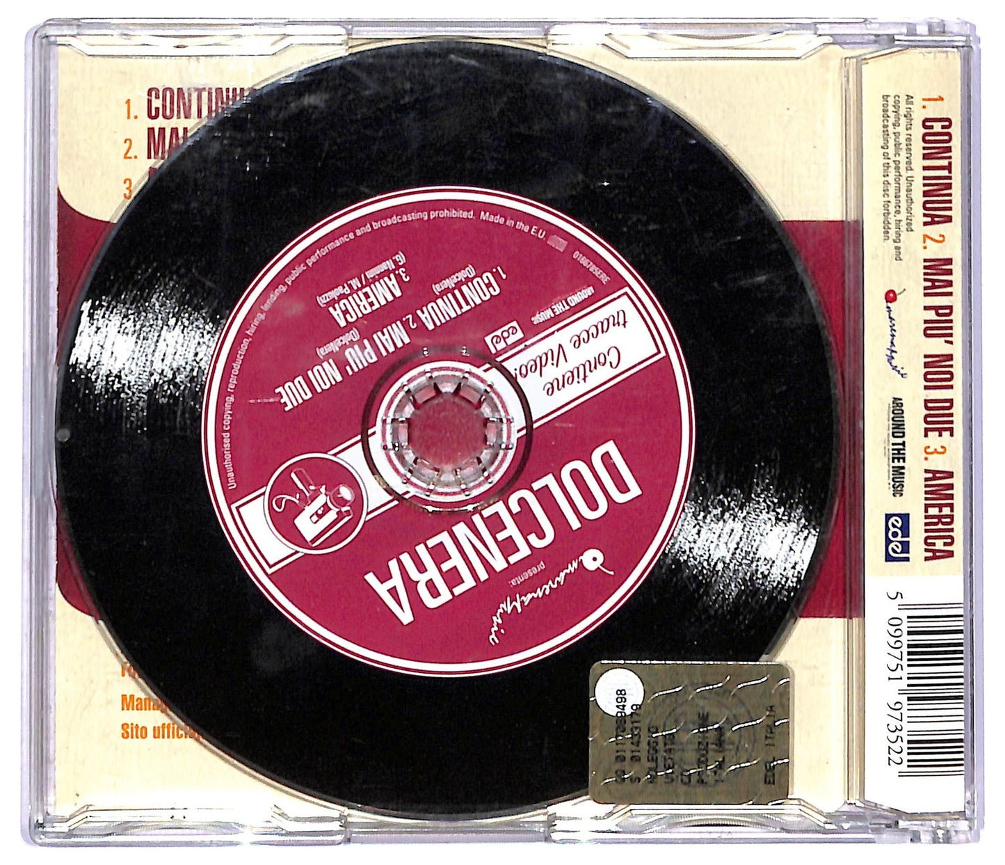 EBOND DolceNera - Continua CD CD087362