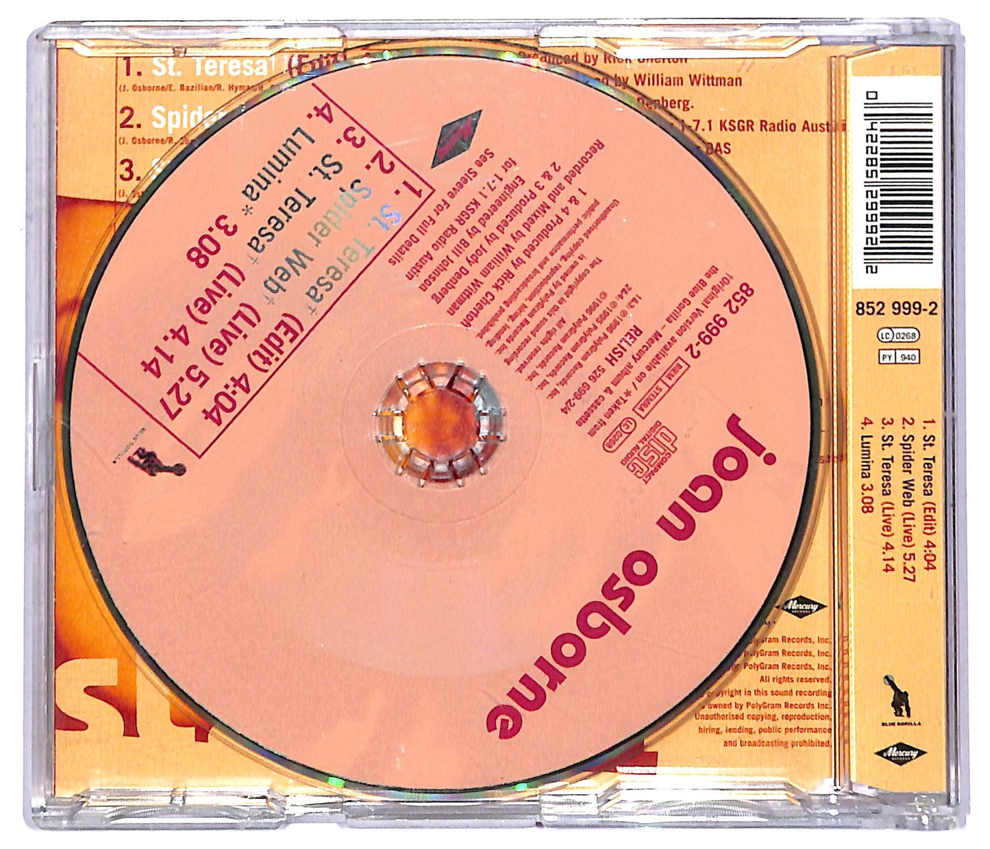 EBOND Joan Osborne - St. Teresa CD CD087439