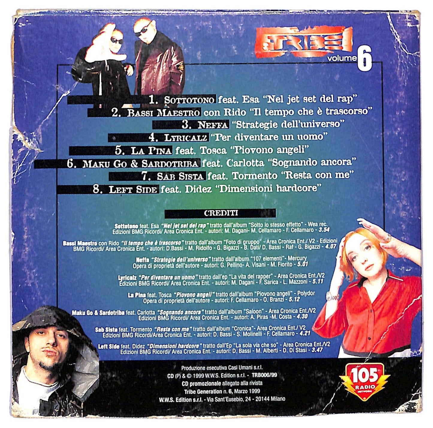 EBOND Various -Tribe Generation Volume 6 - Effetto Hip Hop CD CD087459