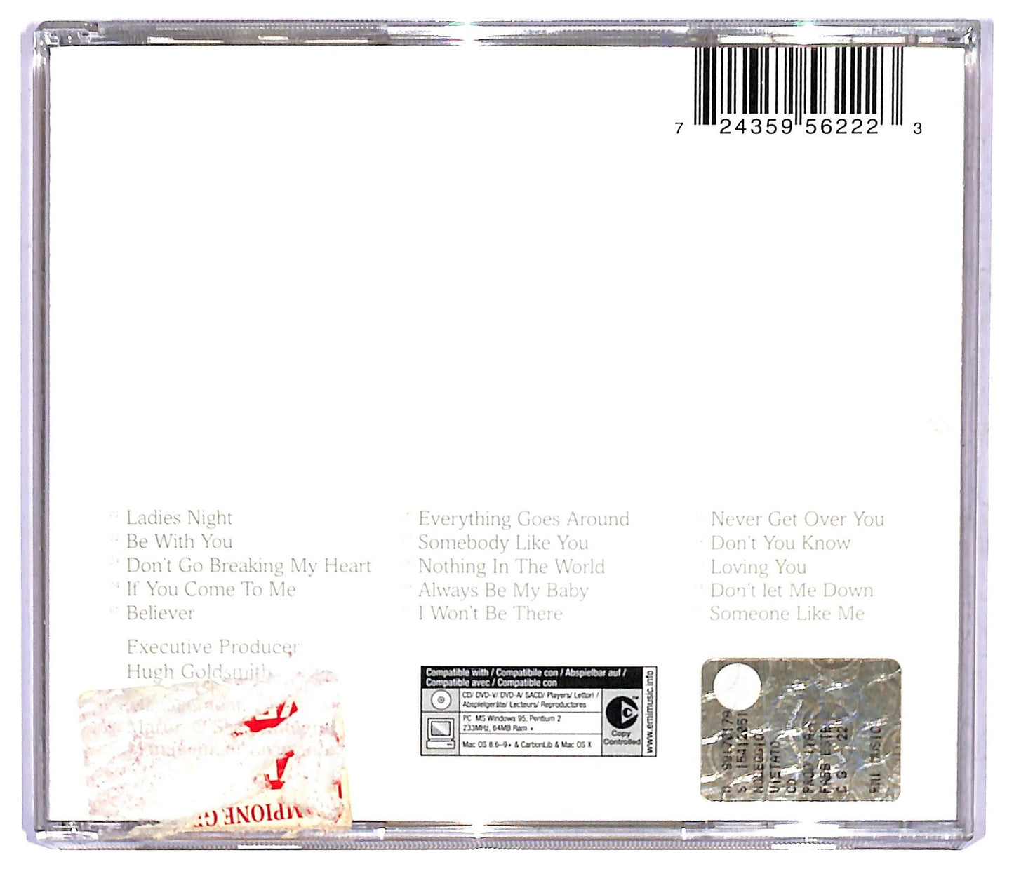 EBOND Atomic Kitten - Ladies Night CD CD087460
