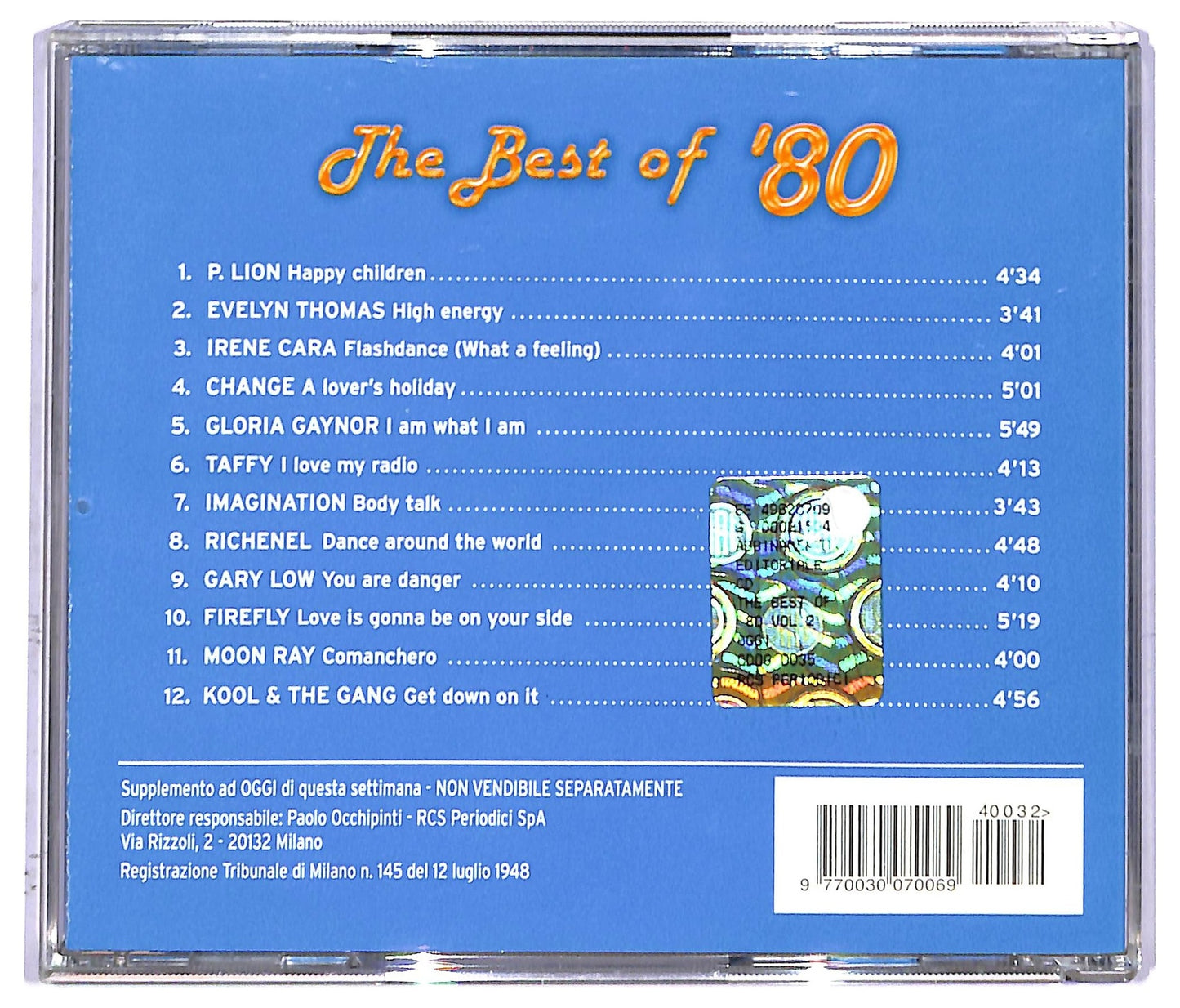 EBOND Various - The Best Of '80 Volume 2 CD CD087462