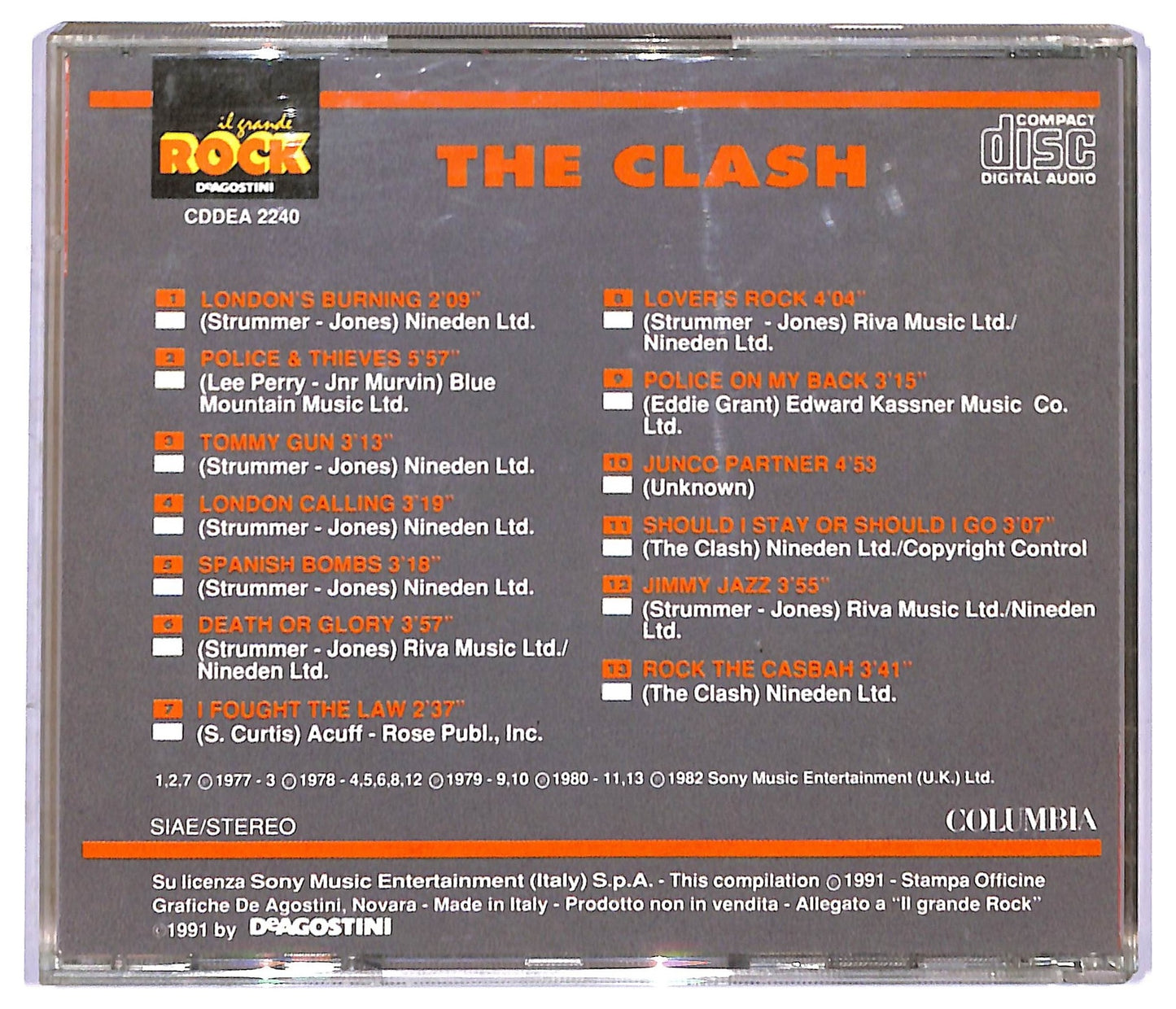 EBOND The Clash -The Clash CD CD087467