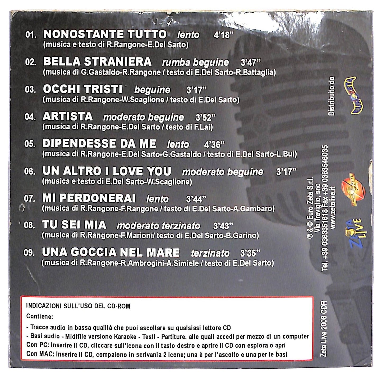 EBOND Al Rangone - Artista CD CD087478