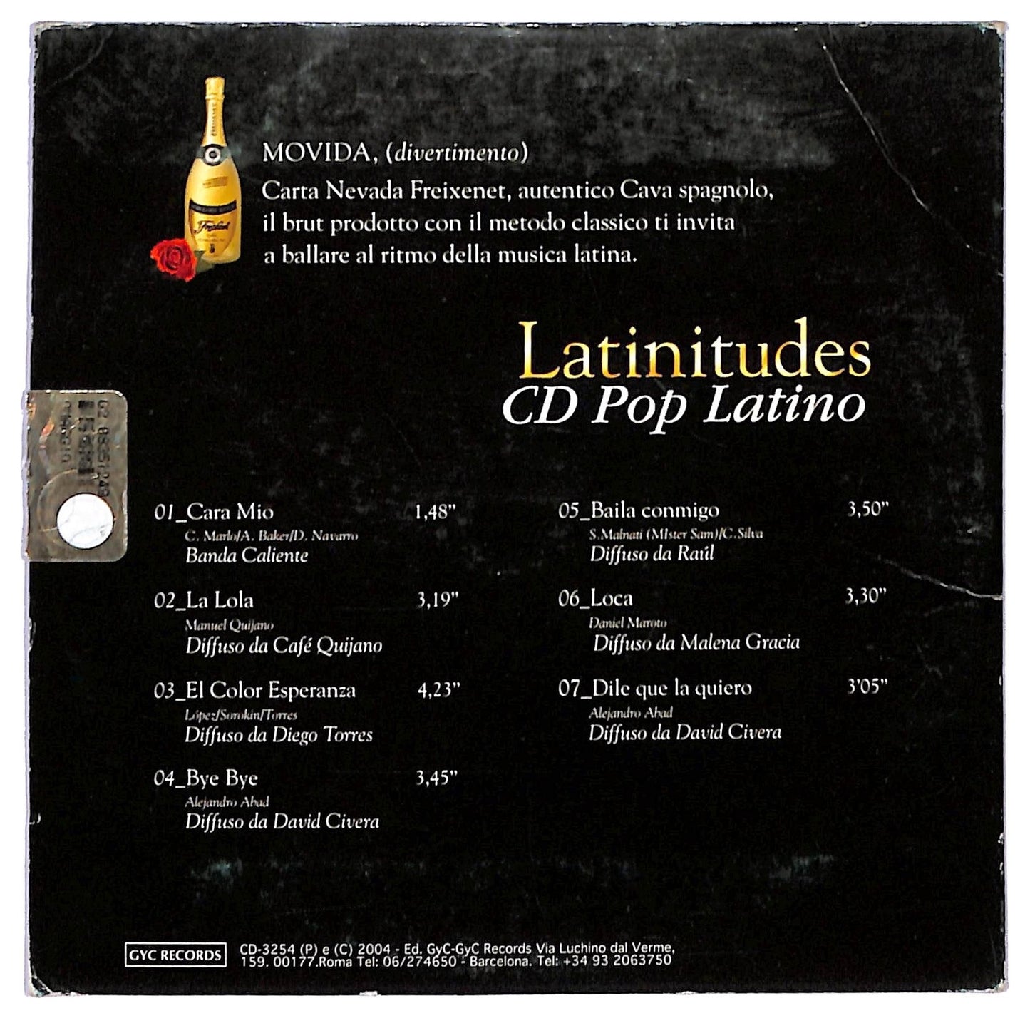 EBOND Various - Freixenet Autentica Emocion - Latinitudes Pop Latino CD CD087565