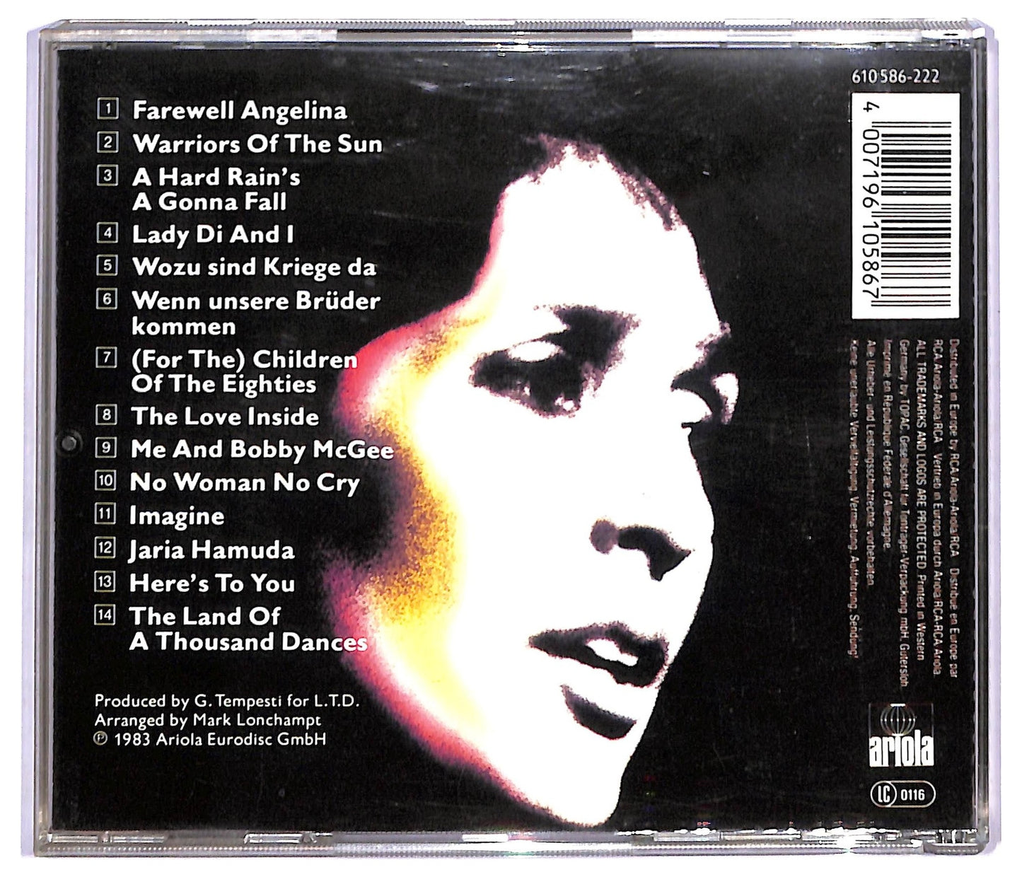 EBOND Joan Baez - Live Europe 83 - Children Of The Eighties CD CD087603