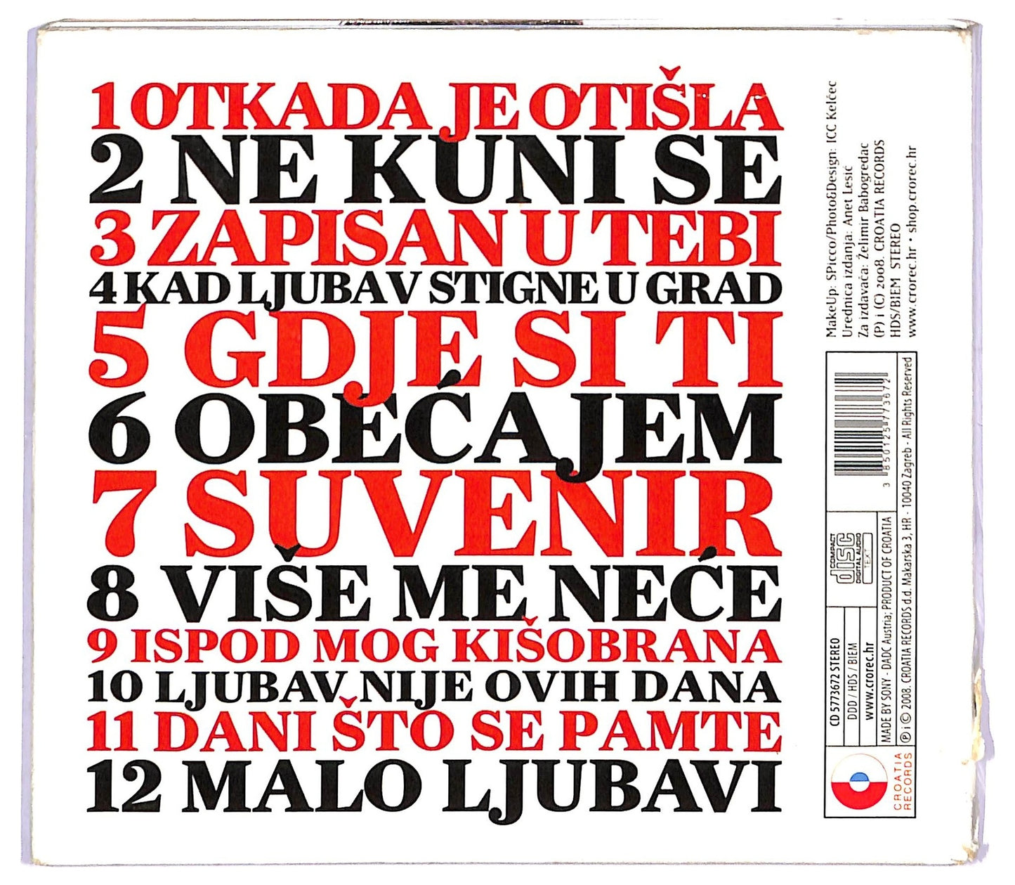 EBOND Boris Novković - Zapisan U Tebi CD CD087661