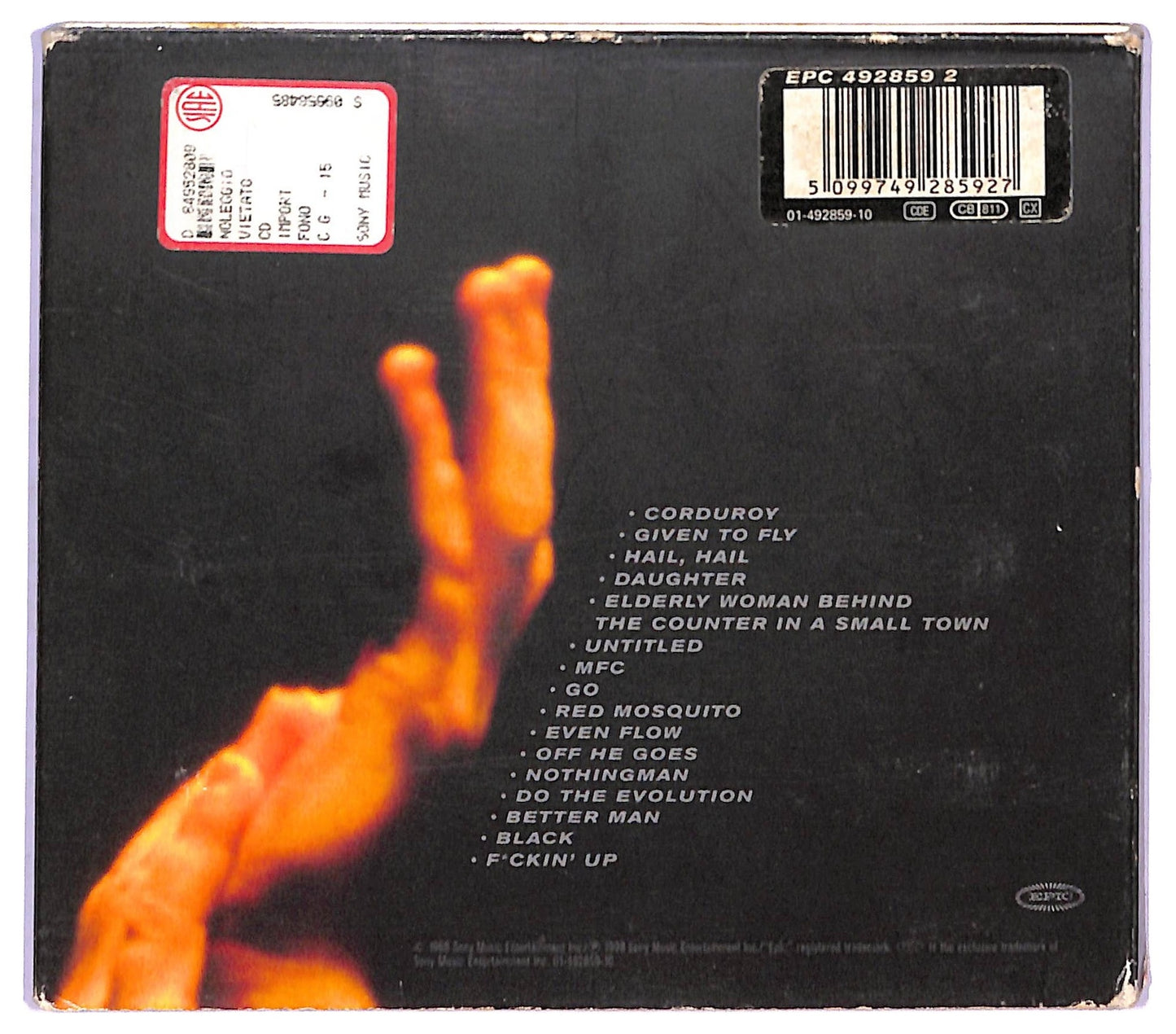 EBOND Pearl Jam - Live On Two Legs CD CD087757