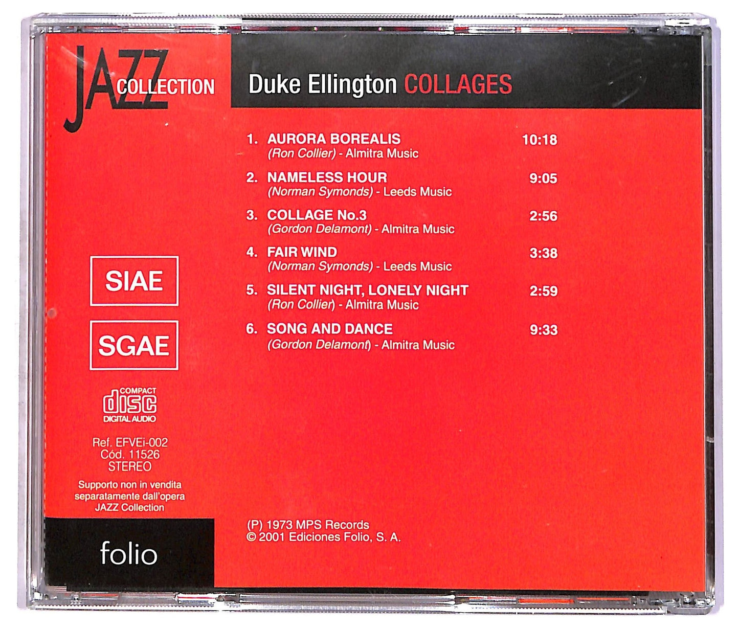 EBOND Duke Ellington - Collages CD CD087850