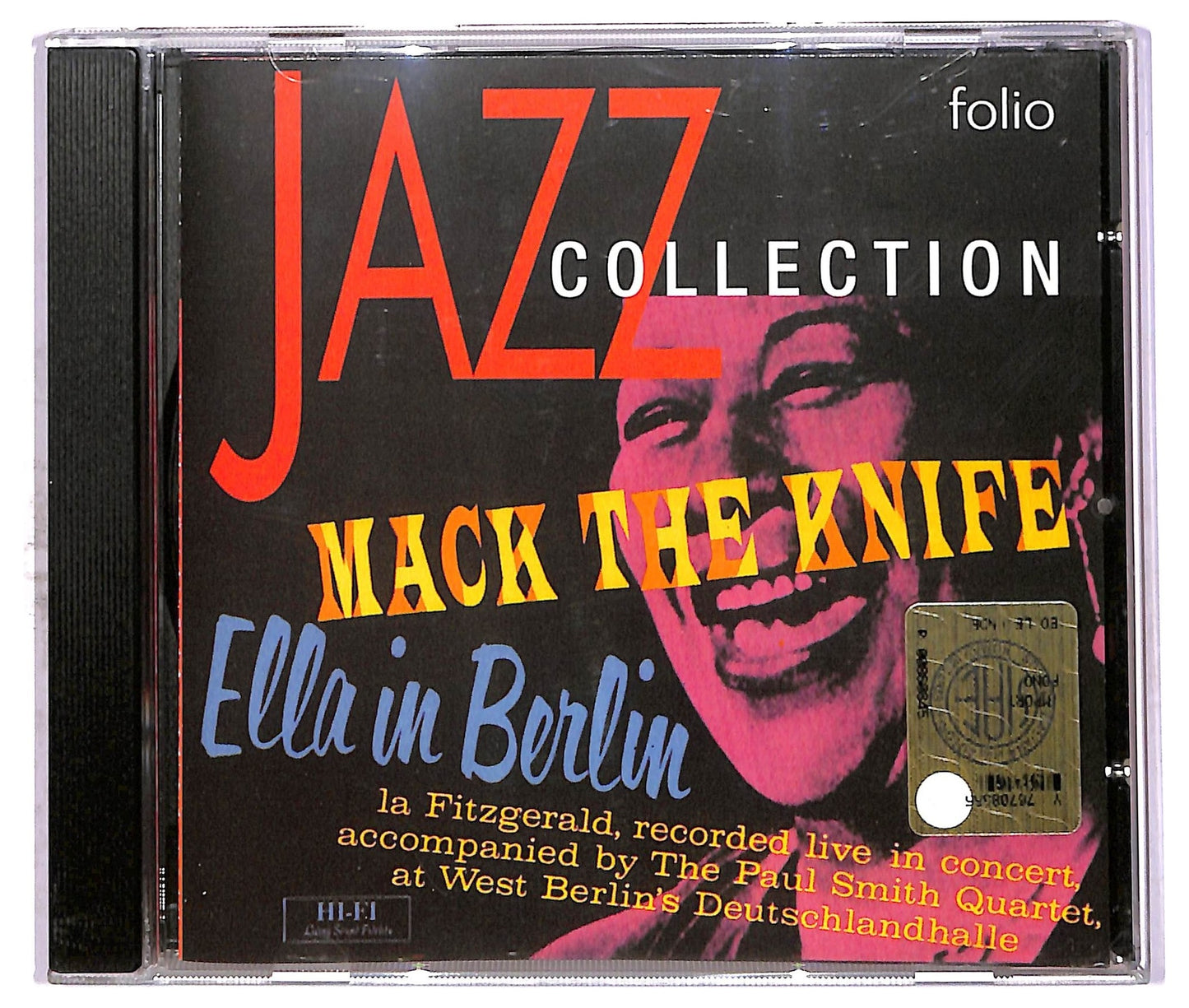 EBOND Ella Fitzgerald - Mack The Knife - Ella In Berlin CD CD087851
