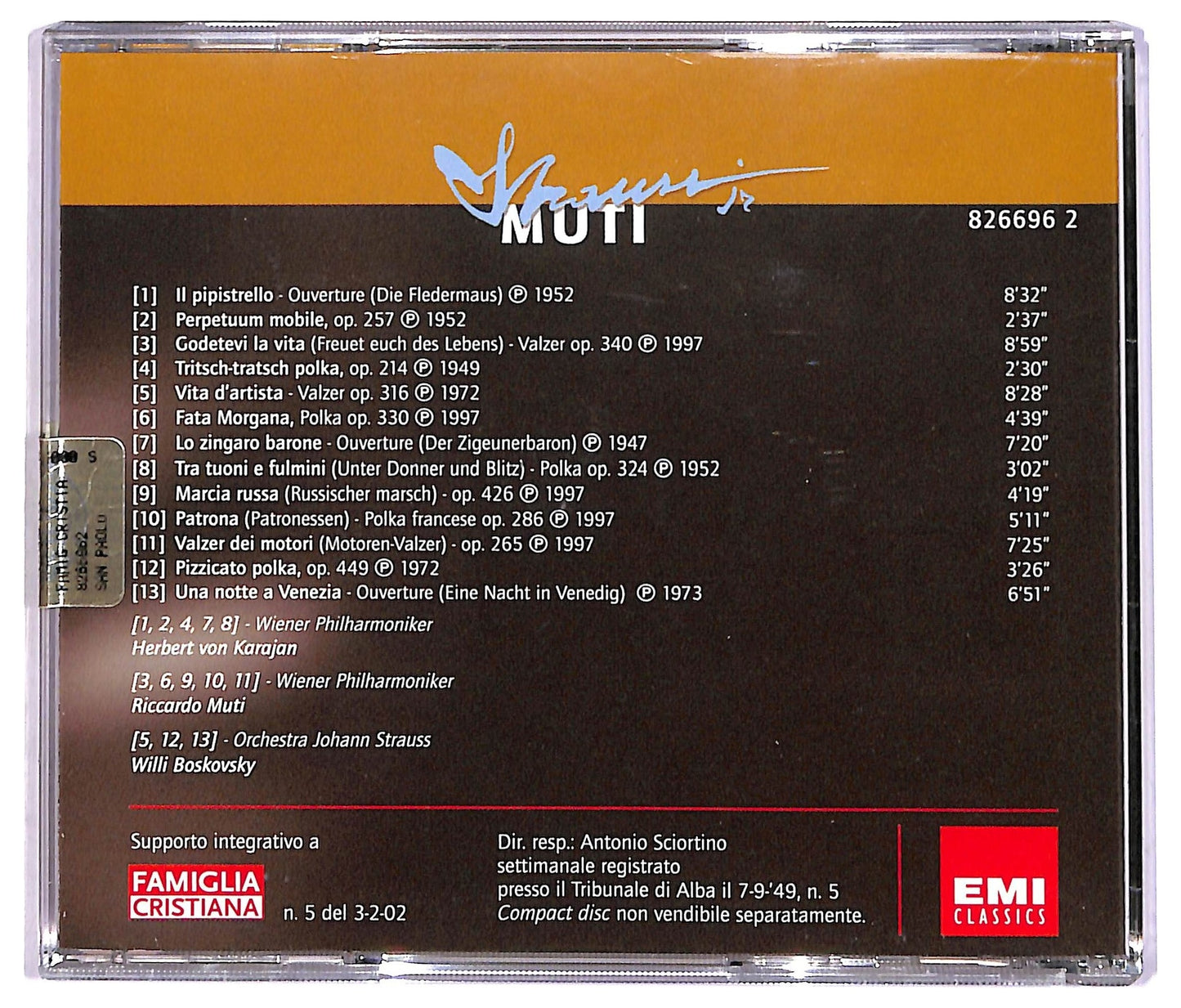 EBOND Johann Strauss Jr. - Muti - Strauss Jr. CD CD087907
