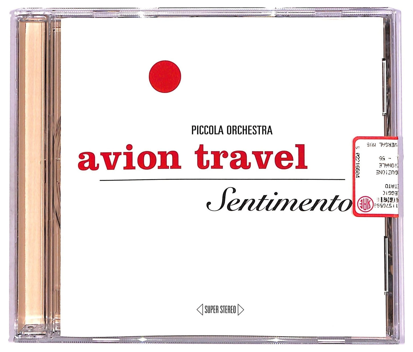 EBOND Piccola Orchestra Avion Travel - Sentimento CD CD087918
