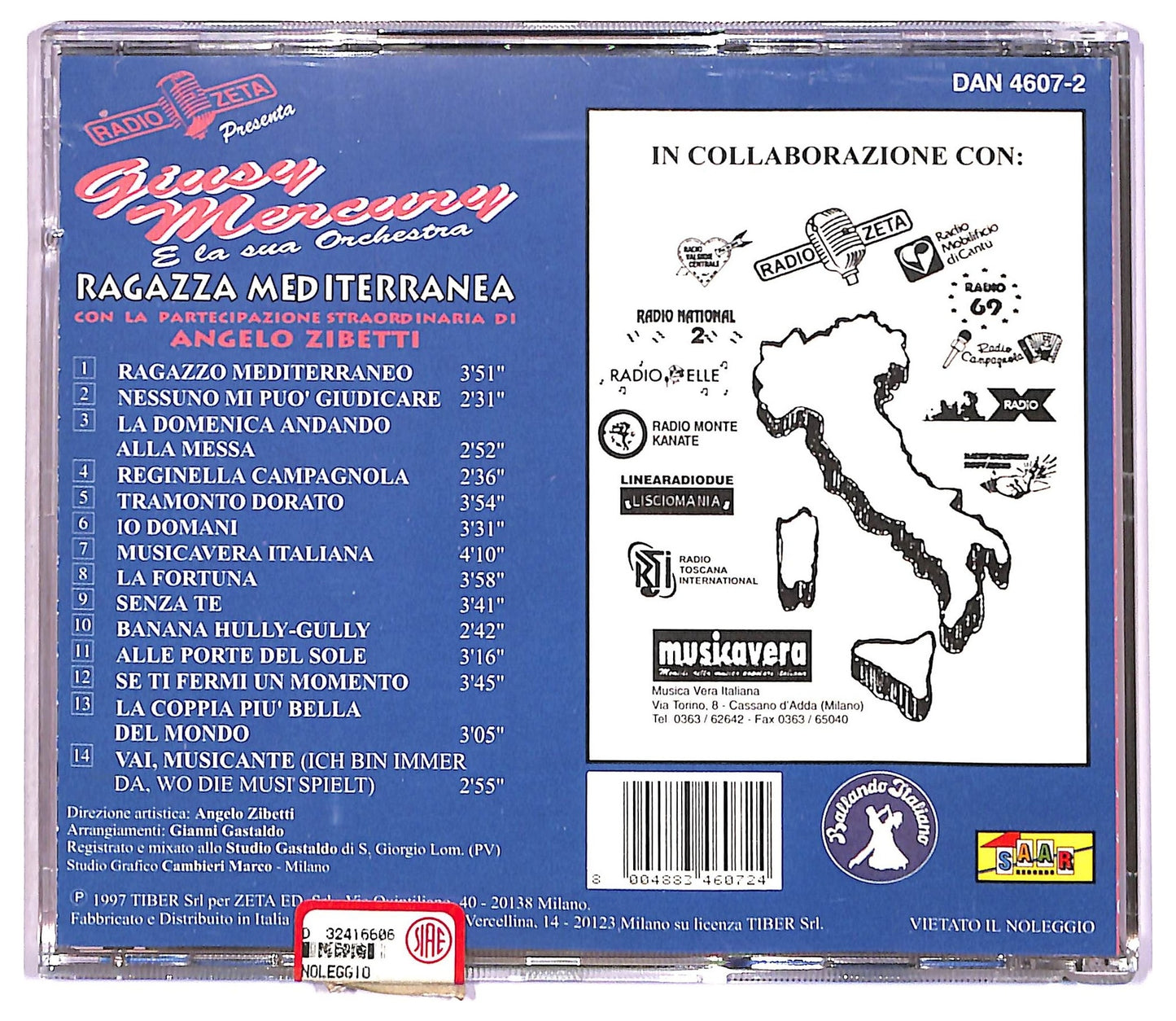 EBOND Giusy Mercury - Ragazza Mediterranea CD CD087931