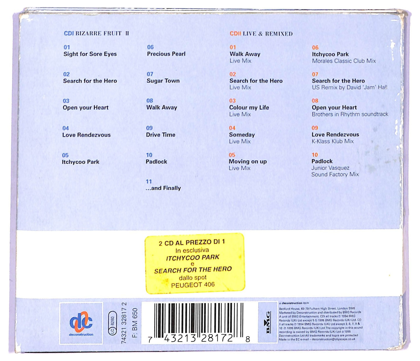 EBOND M People - Bizarre Fruit II CD CD088025