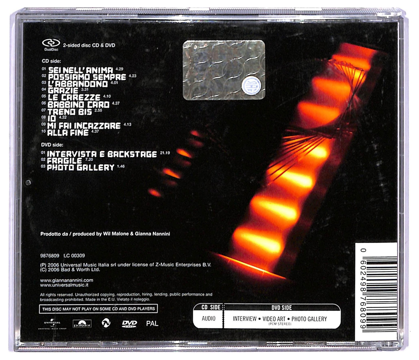 EBOND Gianna Nannini - Grazie CD CD088119