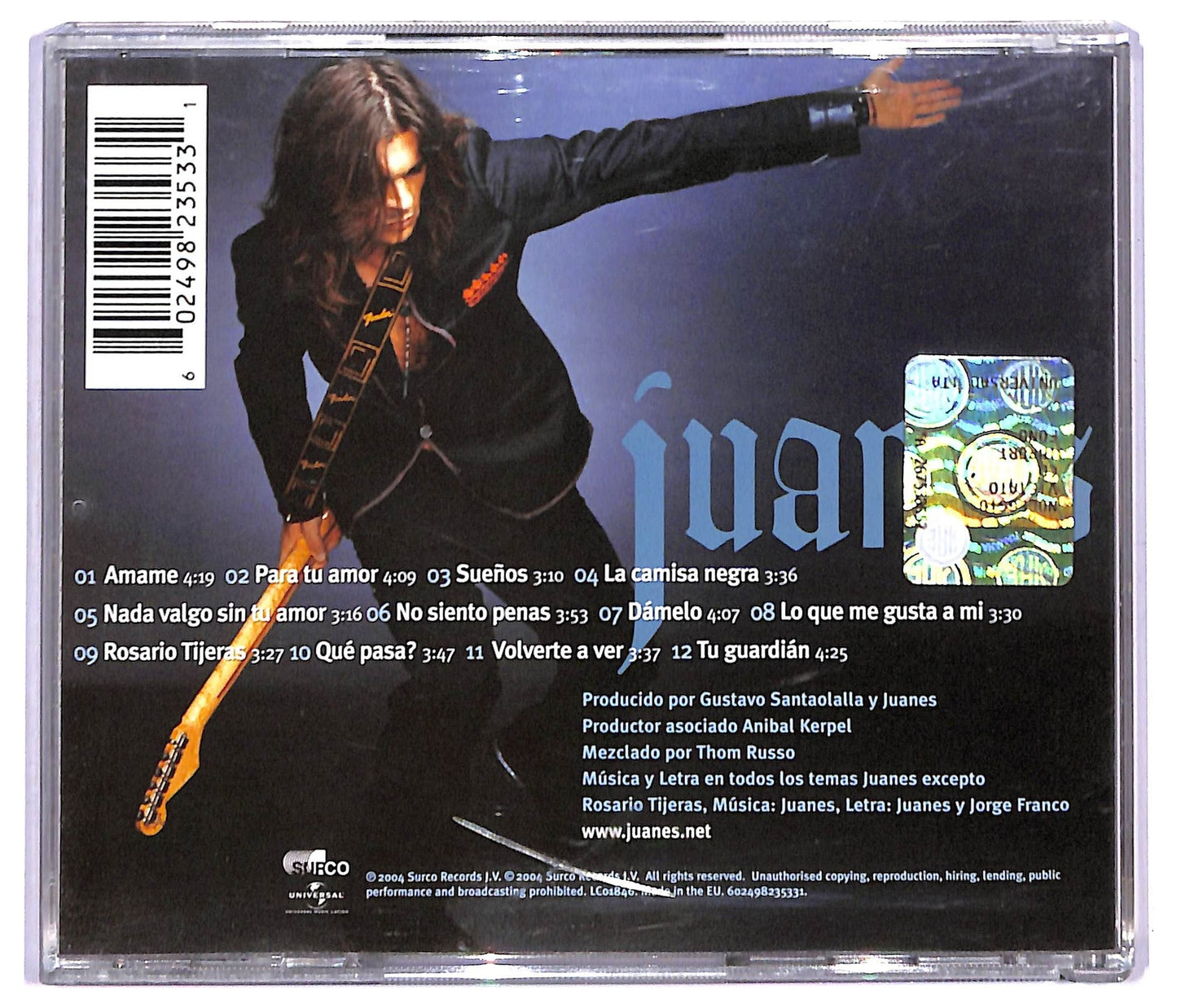 EBOND Juanes - Mi Sangre CD CD088121