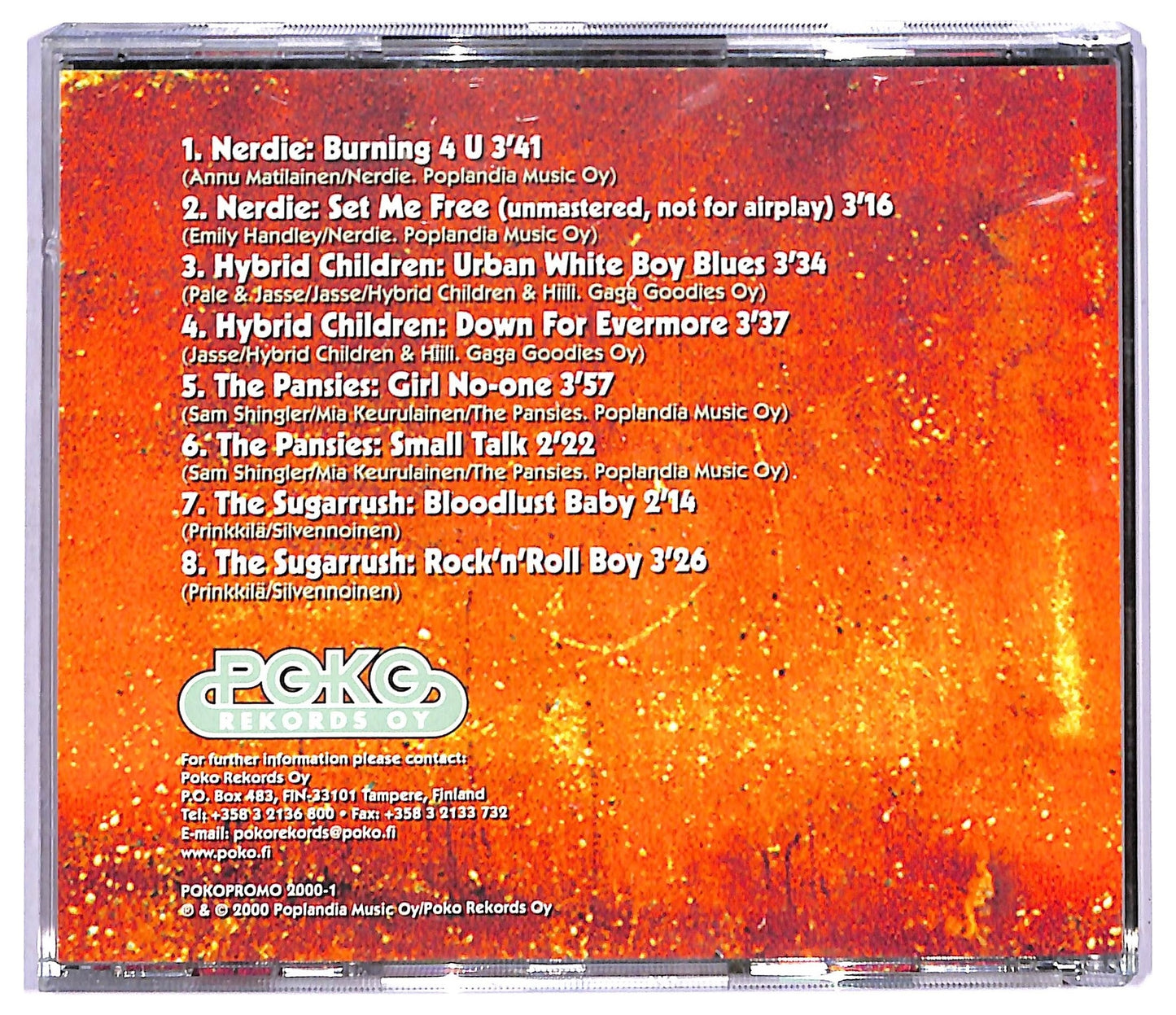 EBOND Various - Poko Rekords Export Sampler CD CD088124