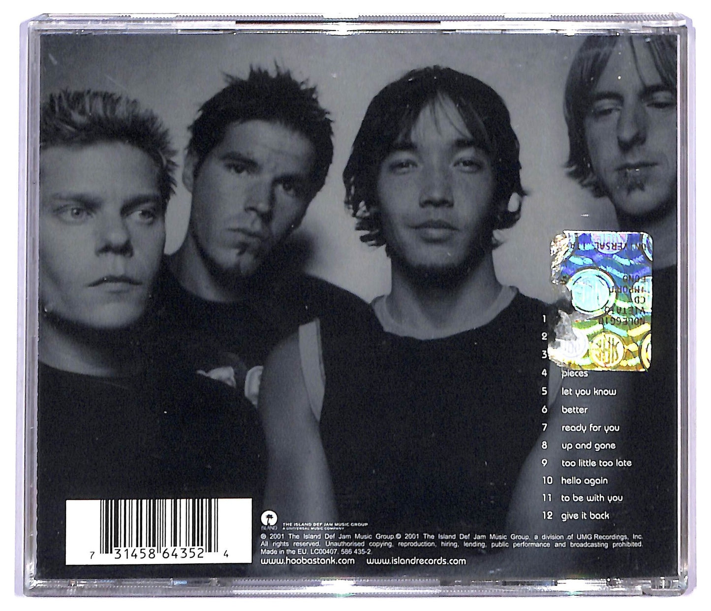 EBOND Hoobastank - Hoobastank CD CD088150