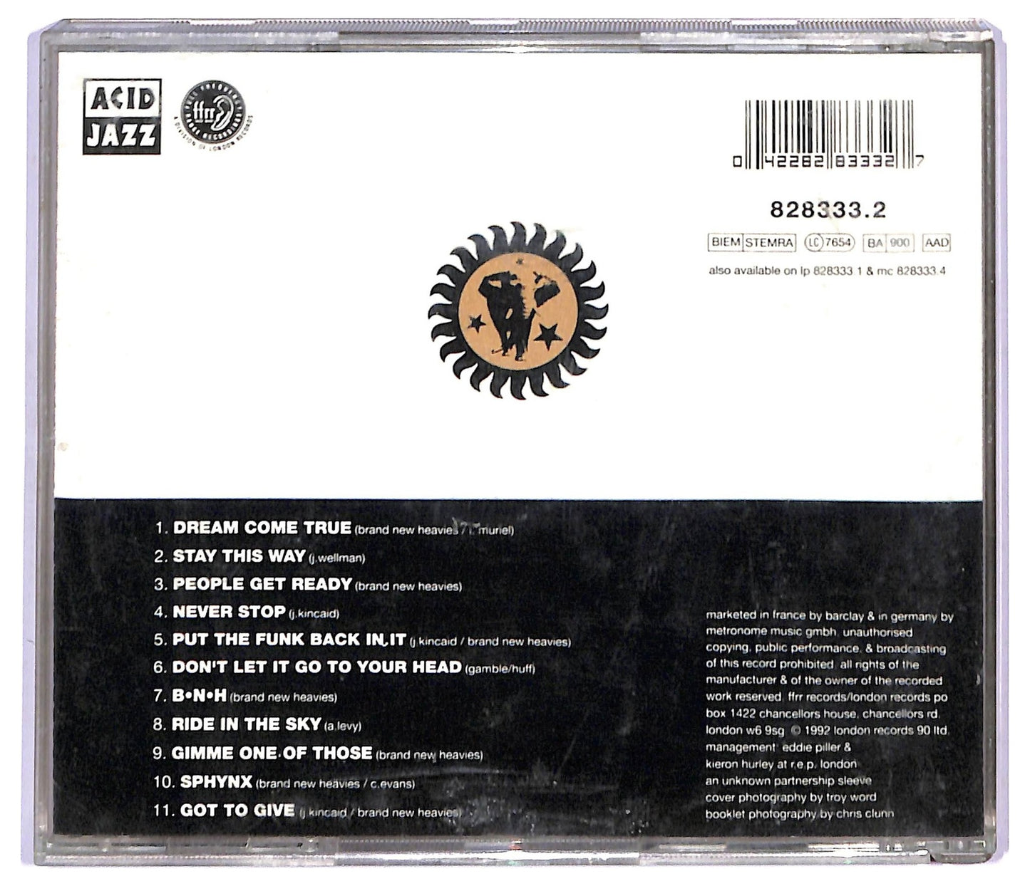 EBOND The Brand New Heavies - The Brand New Heavies CD CD088158