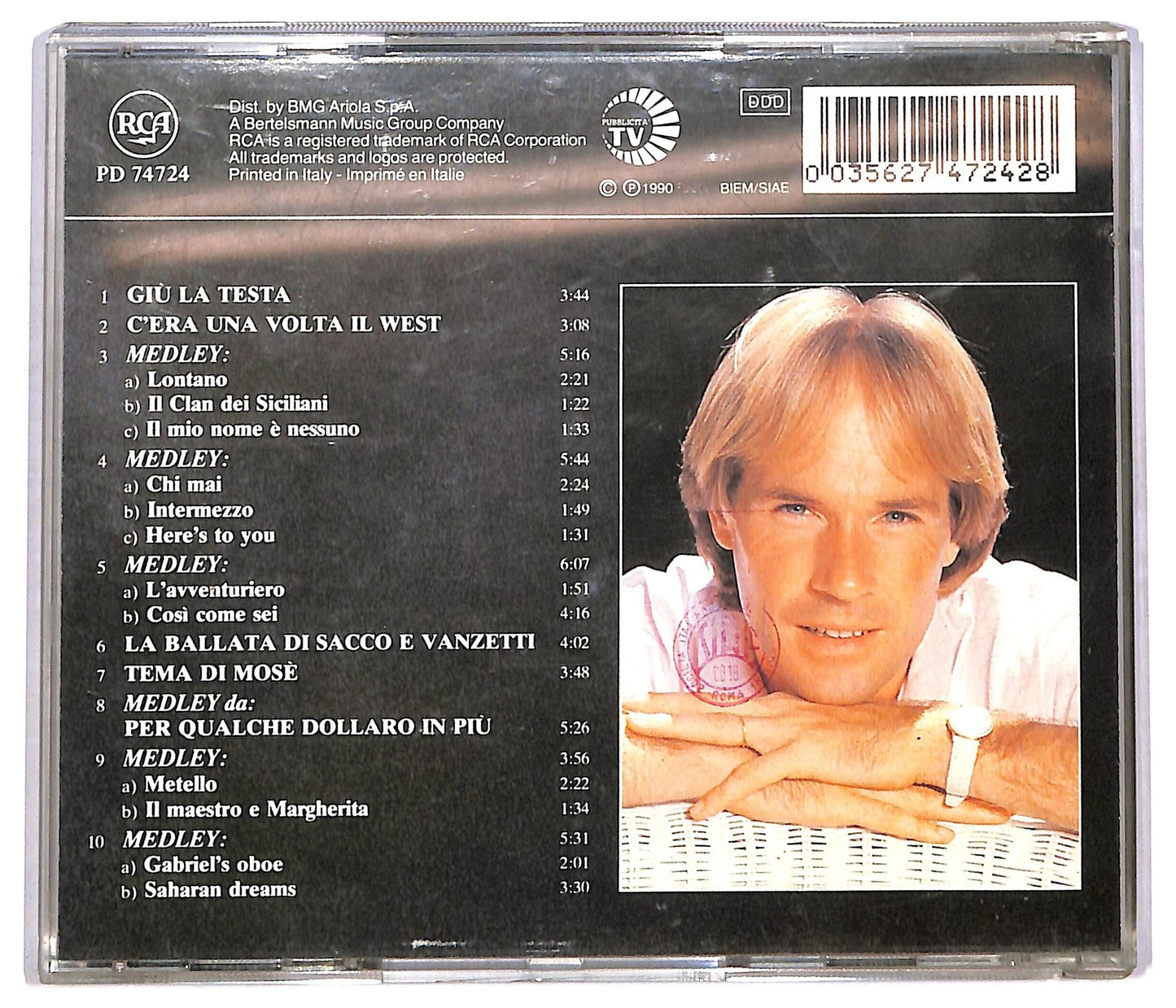 EBOND Richard Clayderman - The Film Music Collection Of Ennio Morricone CD CD088236