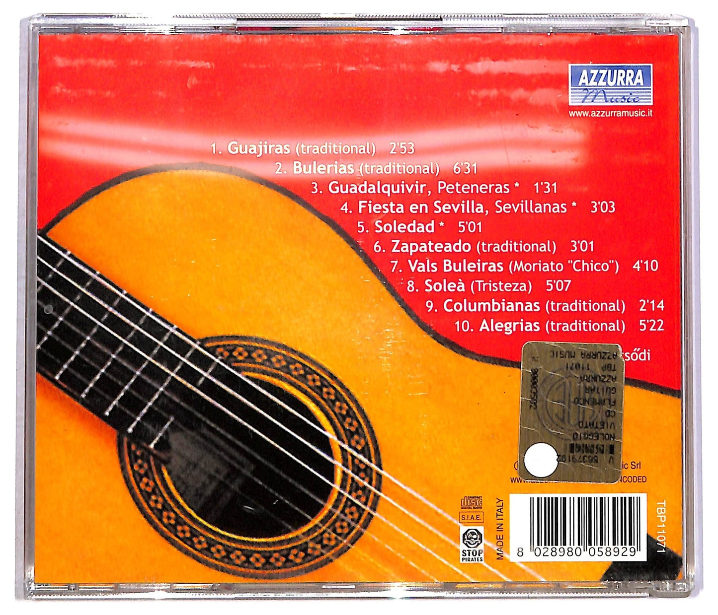 EBOND Various - Flamenco Guitar CD CD088309