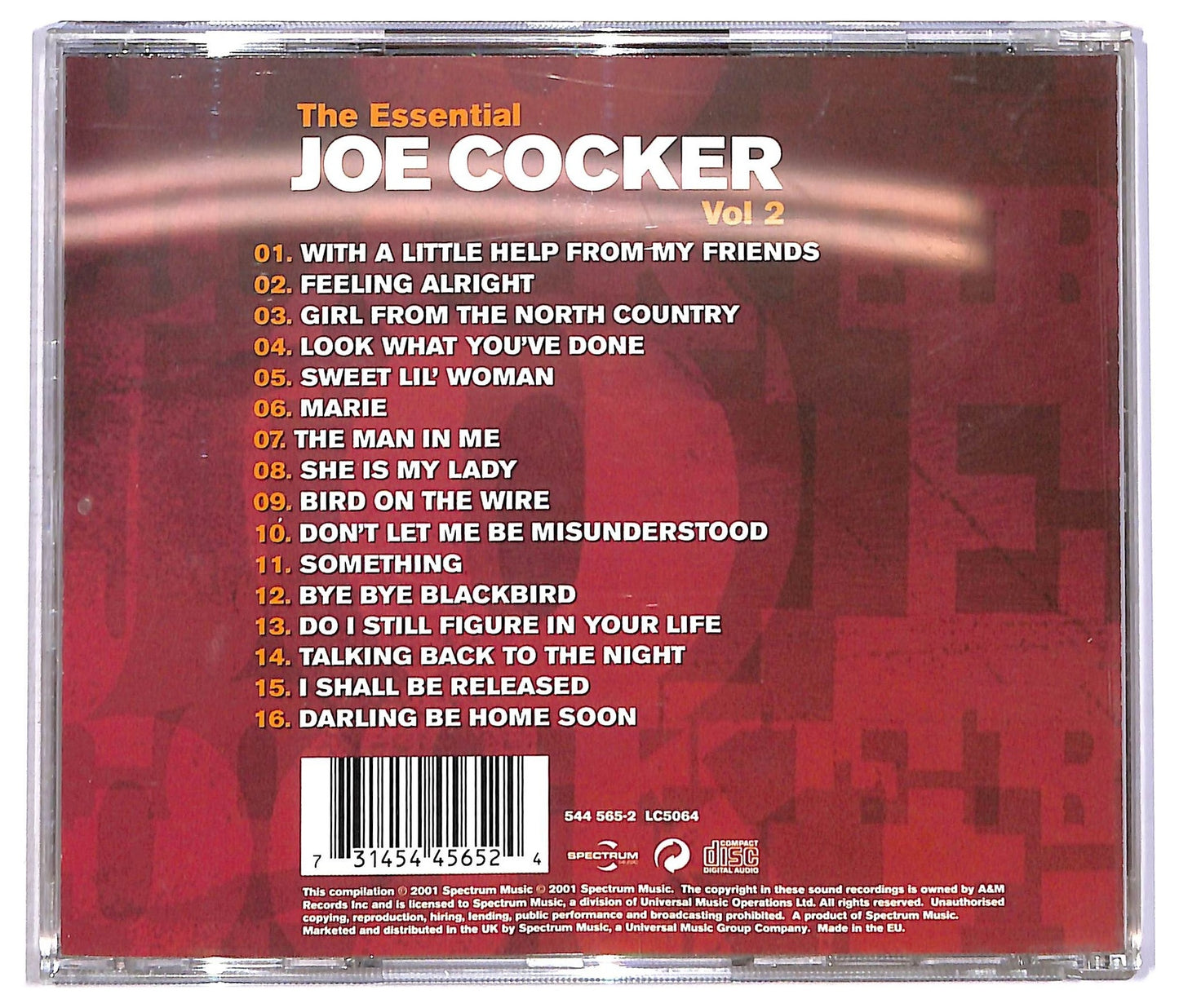 EBOND Joe Cocker - The Essential Joe Cocker Vol 2 CD CD088350