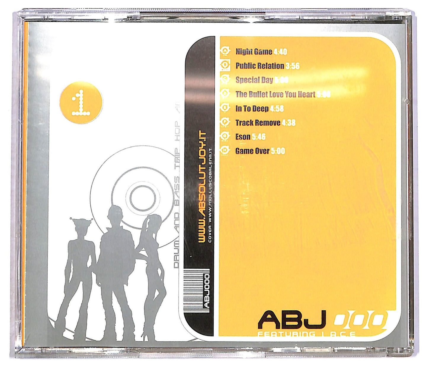 EBOND ABJ Featuring I A.C.E - Drum And Bass Hip Hop Ambient CD CD088355