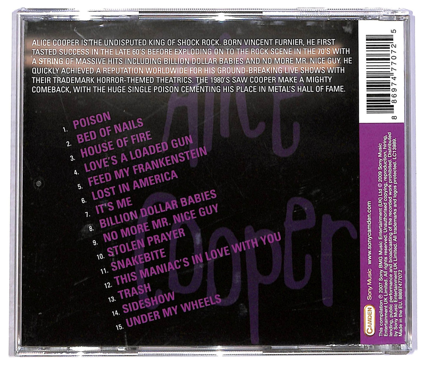 EBOND Alice Cooper - The Best Of Alice Cooper CD CD088357