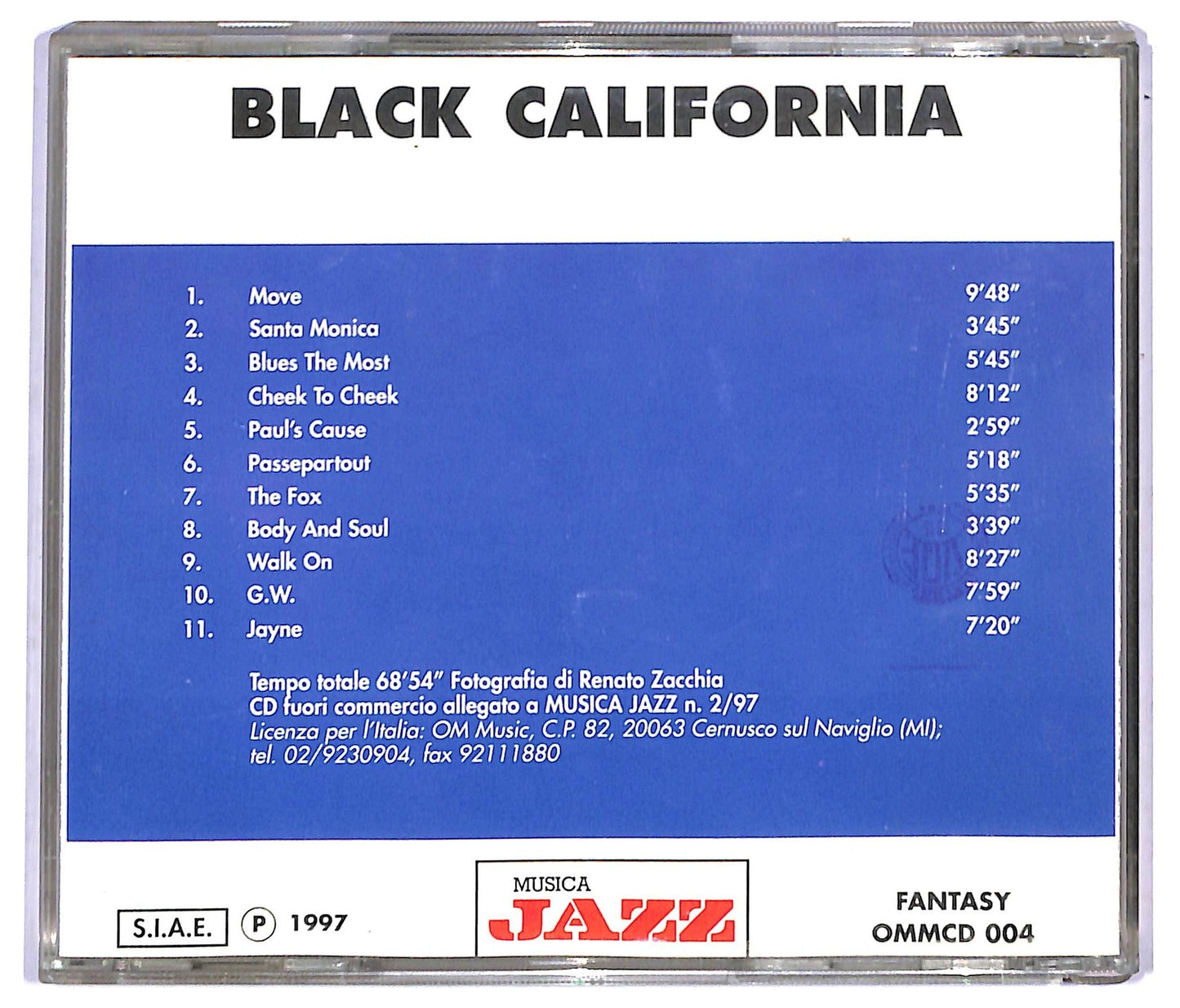 EBOND Various - Black California CD CD088547