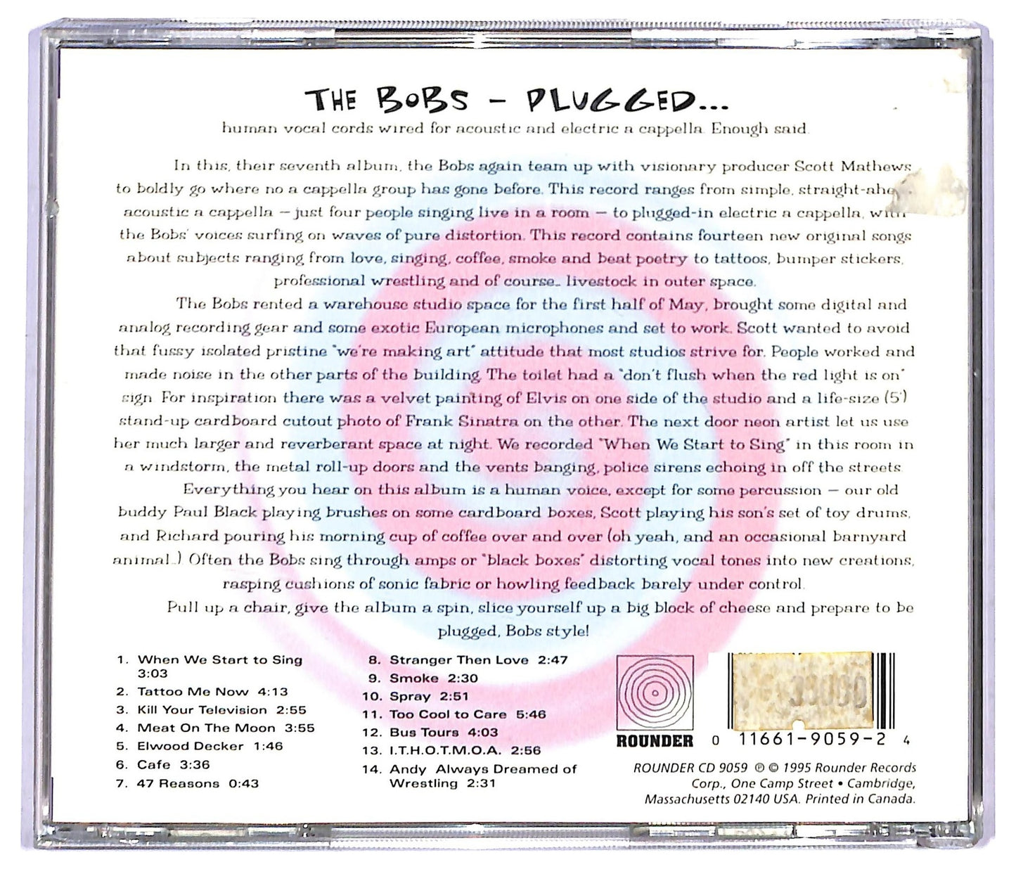 EBOND The Bobs - Plugged CD CD088552