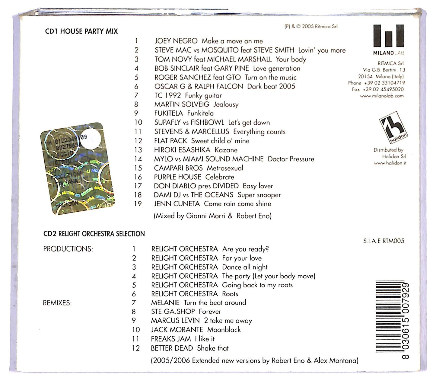 EBOND Various - Club Pineta Hiver CD CD088554