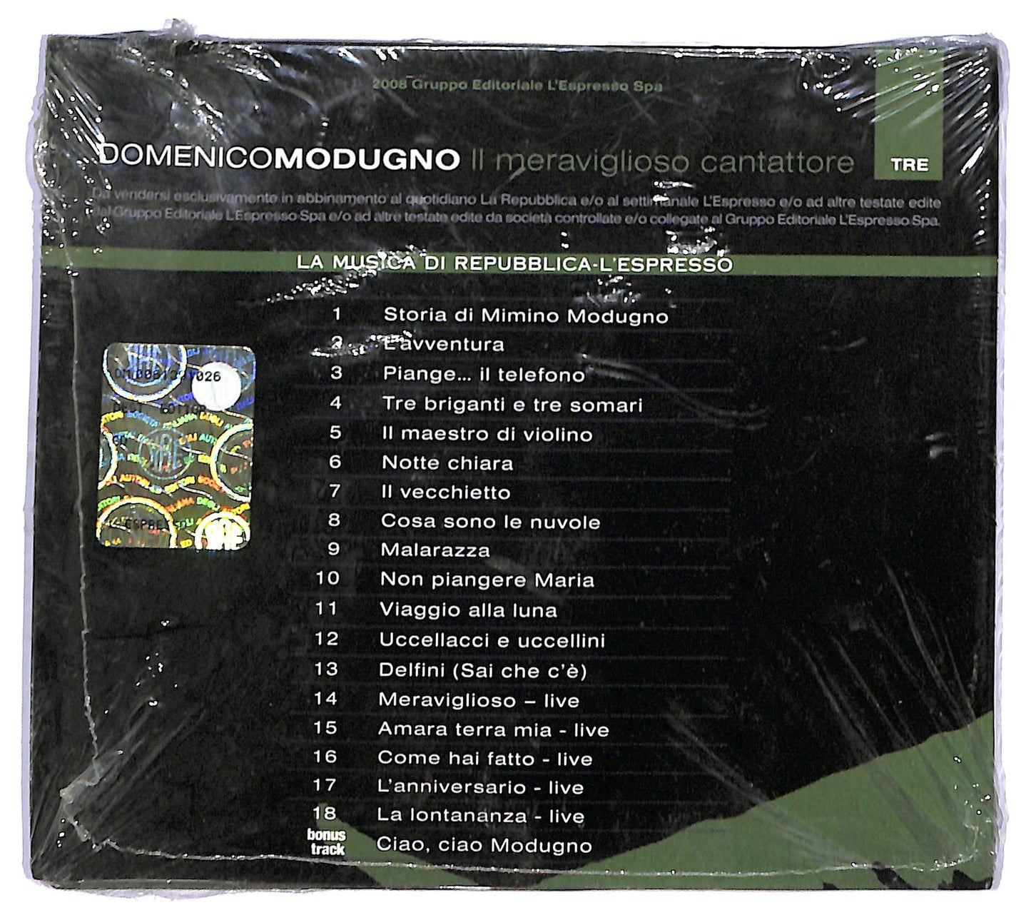 EBOND Domenico Modugno - Il Meraviglioso Cantattore CD CD088602