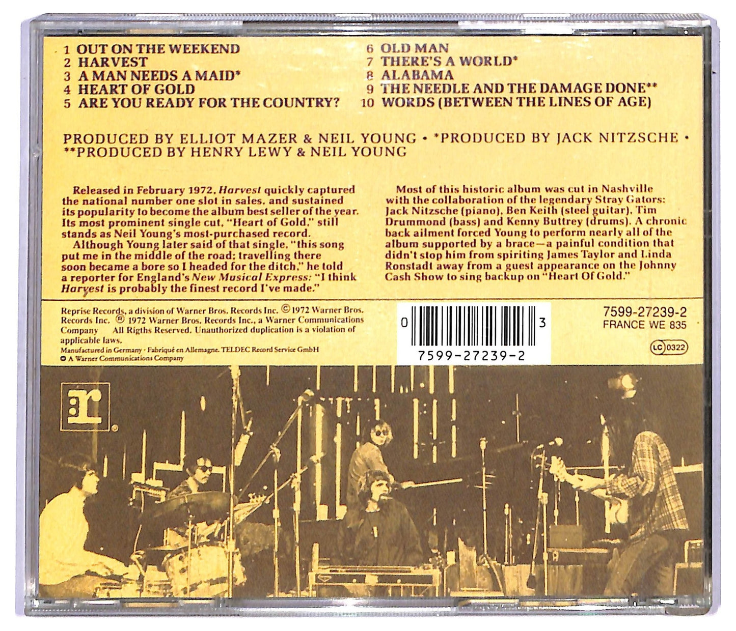 EBOND Neil Young - Harvest CD CD088613
