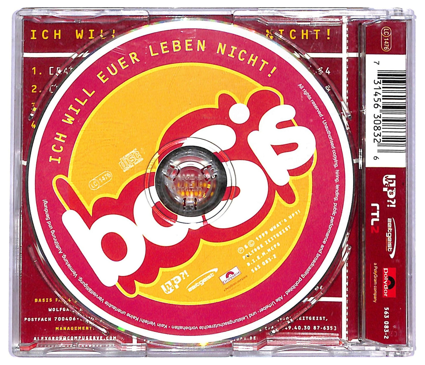 EBOND Basis - Ich Will Euer Leben Nicht! CD CD088648