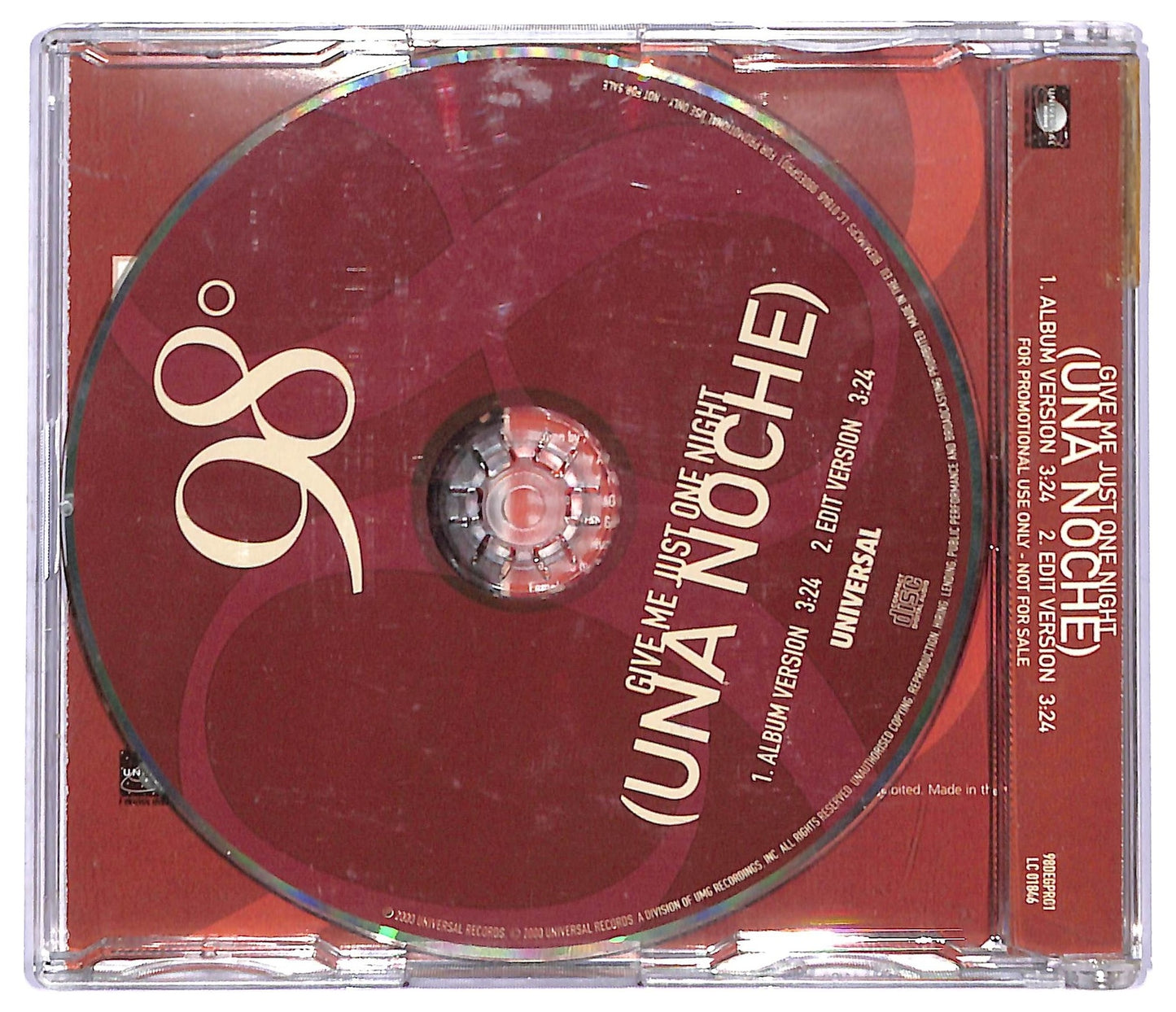 EBOND 98 - Give Me Just One Night (Una Noche) CD CD088670
