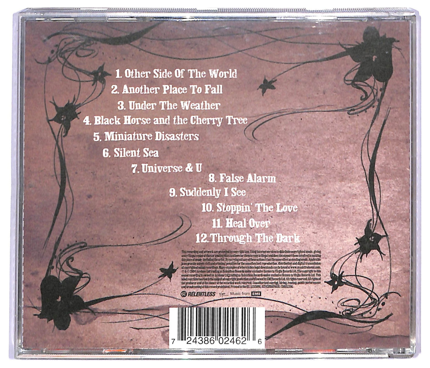 EBOND KT Tunstall - Eye To The Telescope CD CD088810