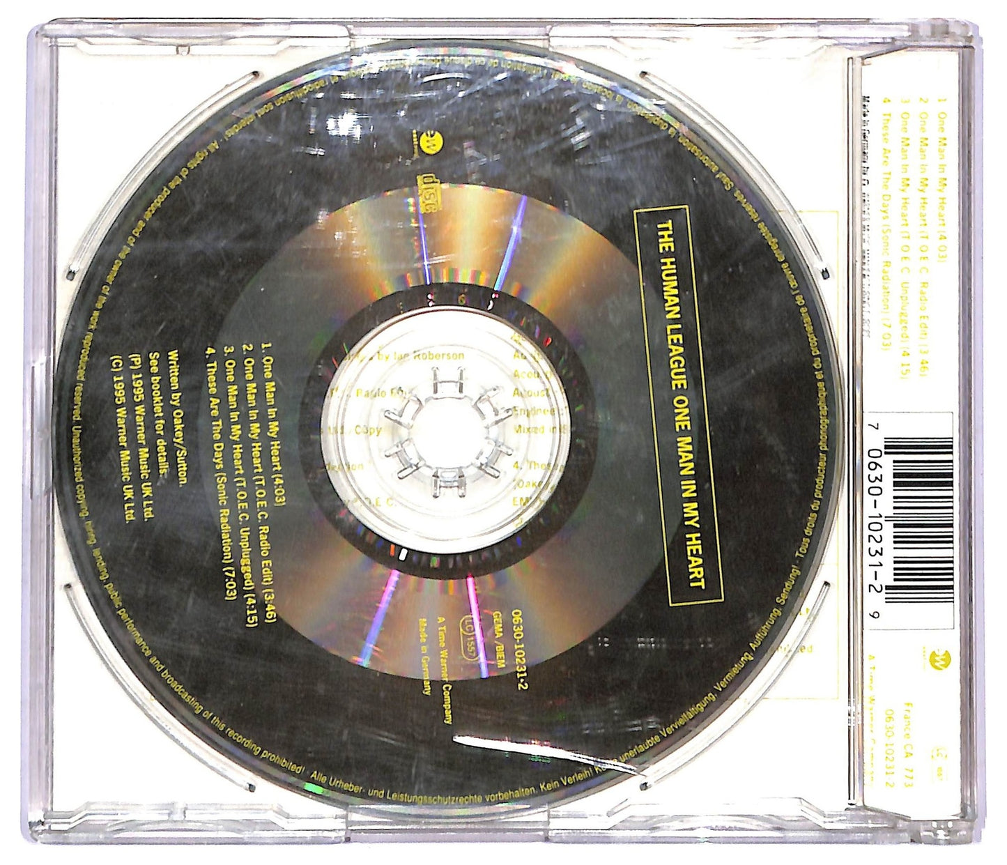 EBOND The Human League - One Man In My Heart CD CD088833