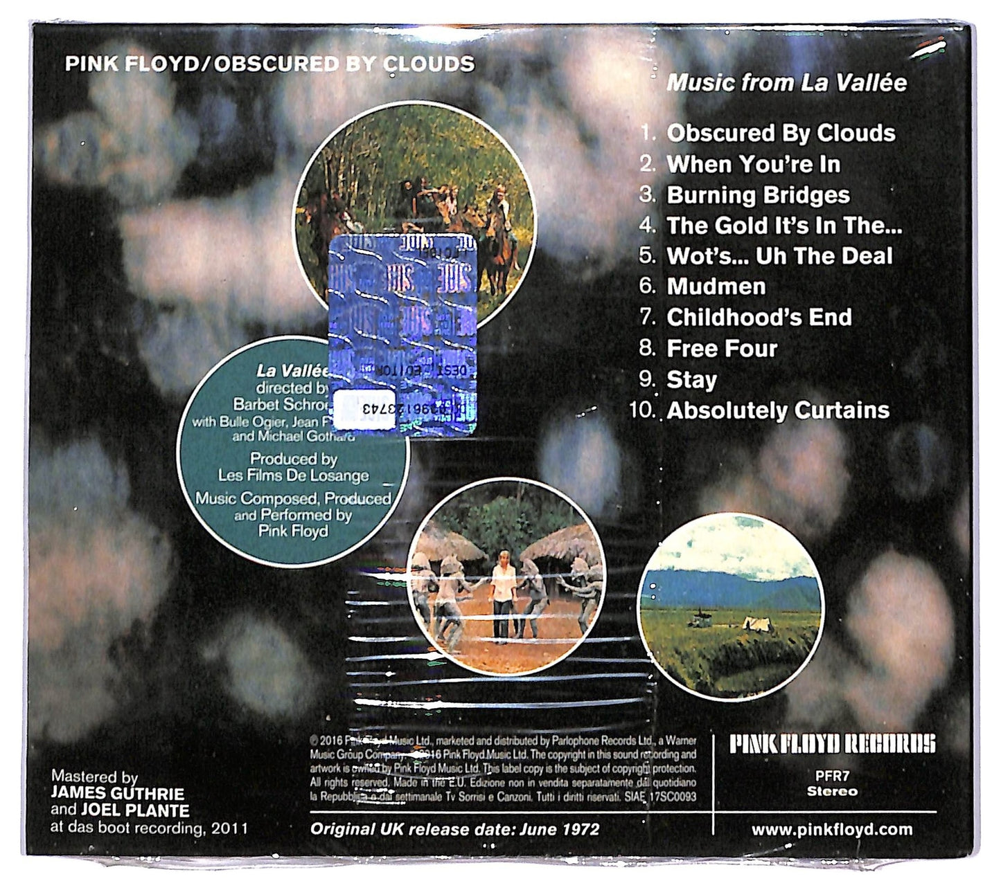 EBOND Pink Floyd - Obscured By Clouds CD CD088853