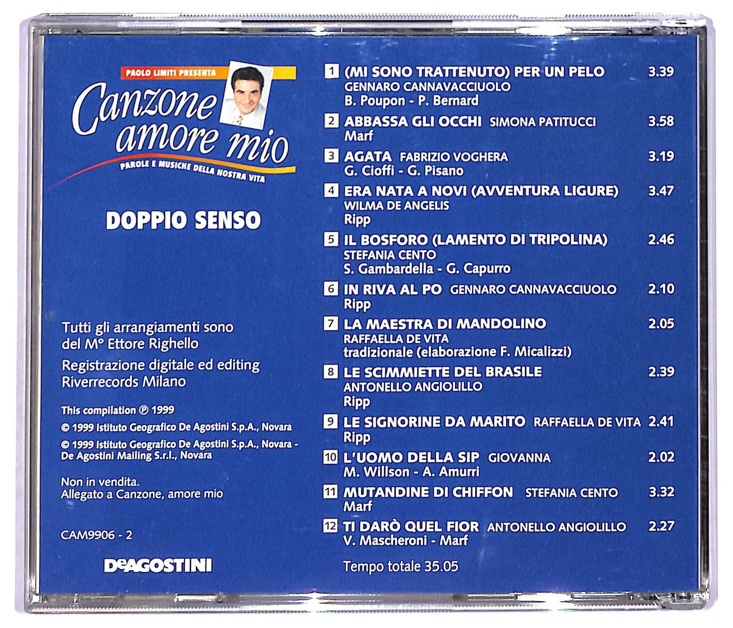 EBOND Various - Doppio Senso - Canzone Amore Mio CD CD088955