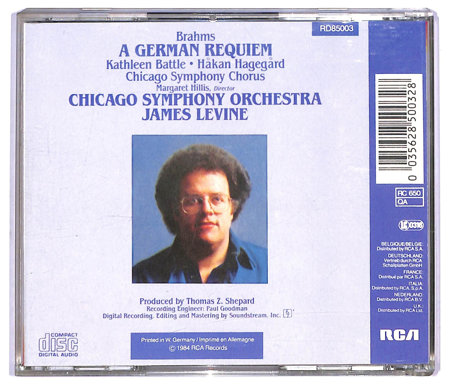 EBOND Brahms - A German Requiem CD CD089013