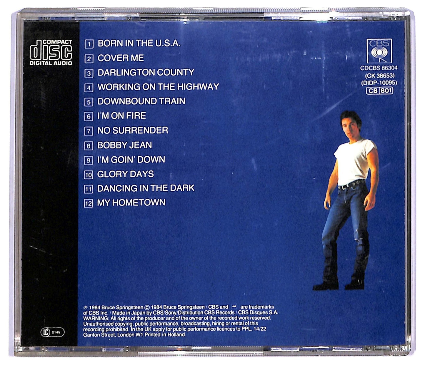 EBOND Bruce Springsteen - Born In The USA CD CD089016