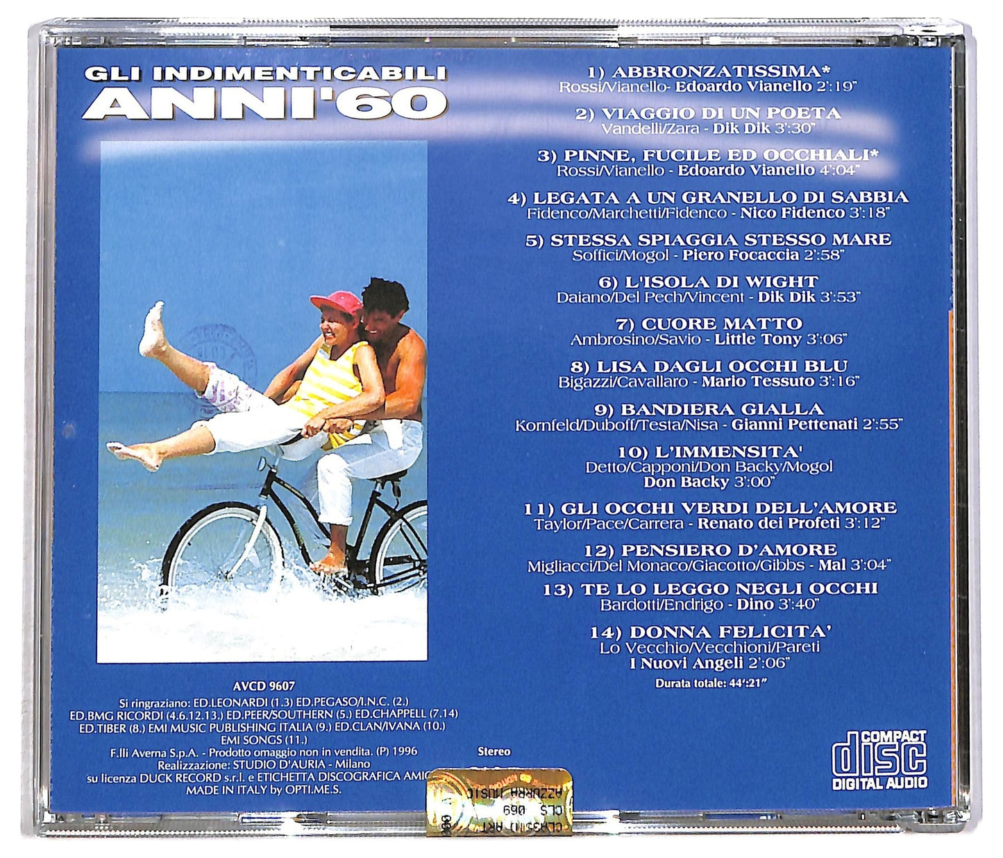 EBOND Various - Gli Indimenticabili Anni 60 CD CD089116