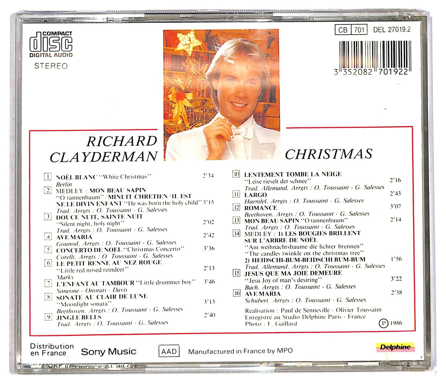 EBOND Richard Clayrman CD CD089120