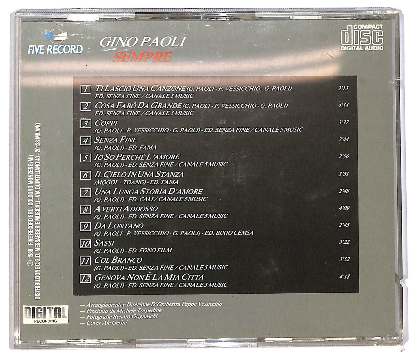 EBOND Gino Paoli - Sempre CD CD089135